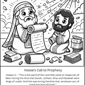 Hosea coloring series pdf