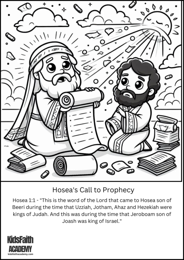 Hosea coloring series pdf