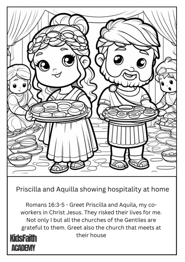 New Testament Characters Bible story Coloring Pages