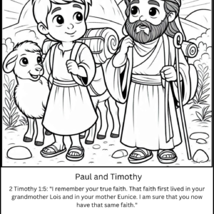 Paul's coworker coloring series pdf